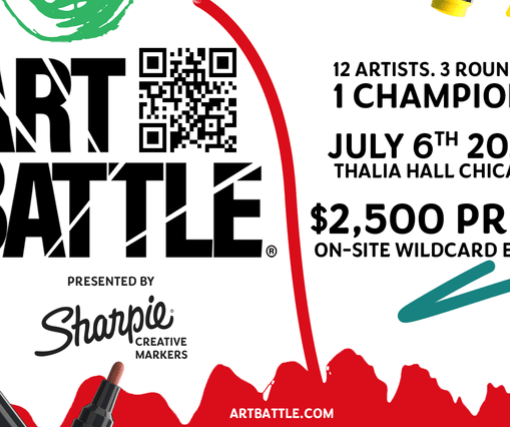 Art Battle Chicago Presented by Sharpie Creative Markers