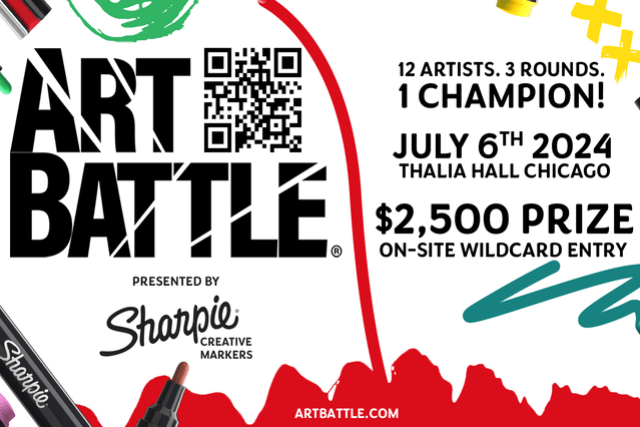 Art Battle Chicago Presented by Sharpie Creative Markers