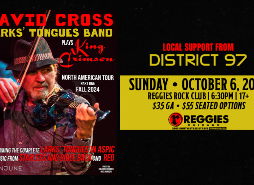David Cross Larks Tongues Band Plays King Crimson – North American Tour