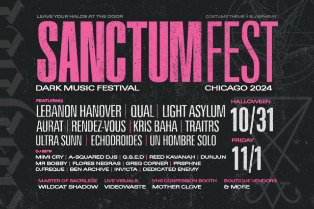 Sanctum Dark Music Festival - FRIDAY at Thalia Hall 2024