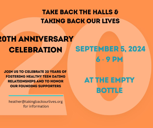 Taking Back Our Lives and Take Back the Halls 20th Anniversary Celebration