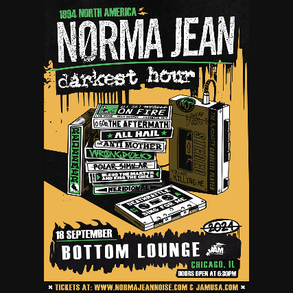 Norma Jean with Darkest Hour