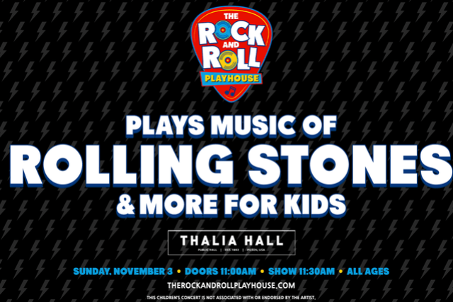 The Rock and Roll Playhouse plays Music of Rolling Stones + More for Kids