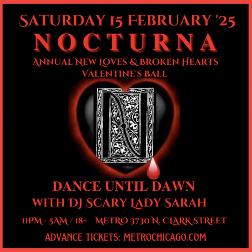 Nocturna Annual New Loves Broken Hearts Valentine’s Ball