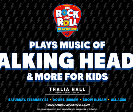 The Rock and Roll Playhouse plays Music of Talking Heads + More for Kids