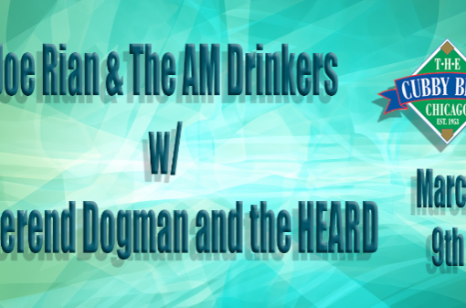 Joe Rian The A.M. Drinkers w Reverend Dogman and the HEARD