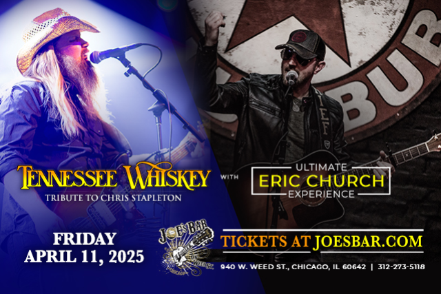 Tennessee Whiskey: Tribute to Chris Stapleton with Ultimate Eric Church Tribute