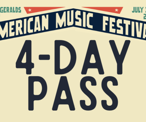 FOUR DAY PASS FITZGERALDS 42nd American Music Festival