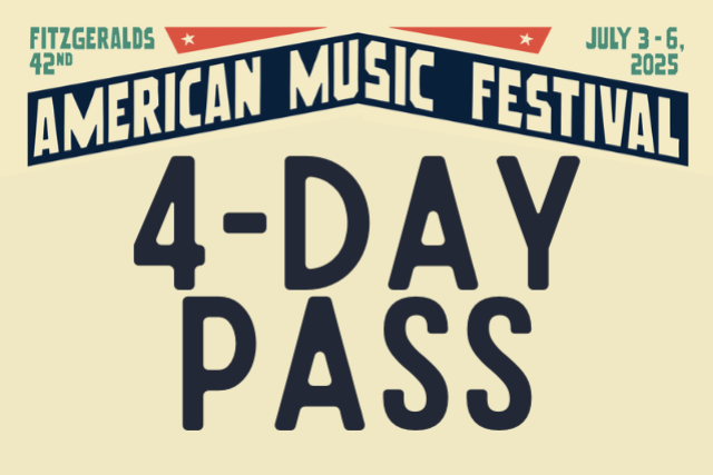 *** FOUR DAY PASS*** FITZGERALDS 42nd American Music Festival