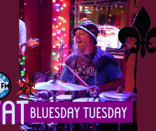 WDCB FAT Bluesday Tuesday w Host Tom Marker RICK KINGS Royale Hustle MARDI GRAS Celebration